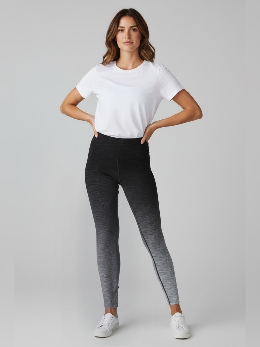 lululemon athletica Wunder Under HR Ombre Space Dye Black